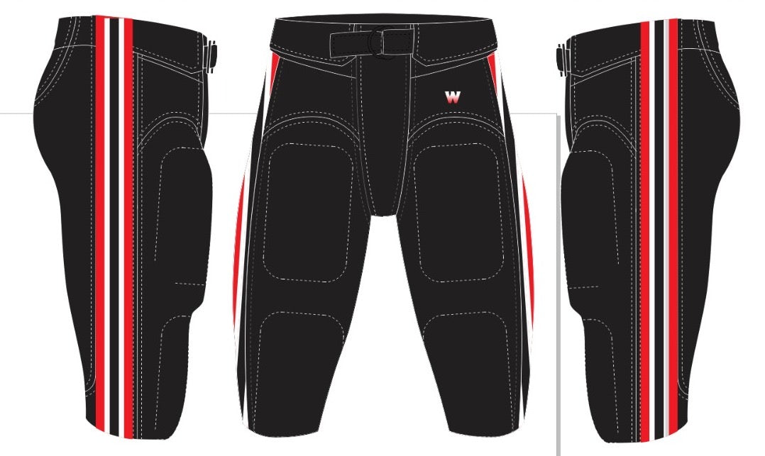 Westshore warriors reversible jersey and pants